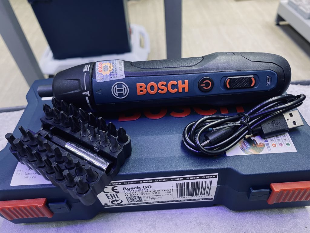 ไขควงไฟฟ้าไร้สาย Bosch GO