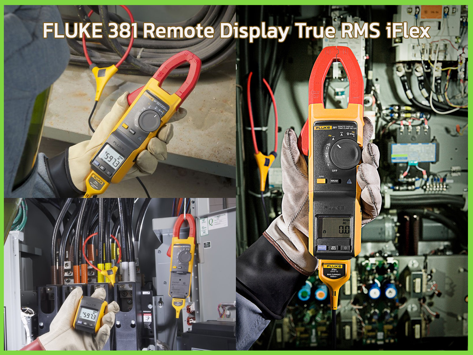 FLUKE 381 Remote Display True RMS iFlex