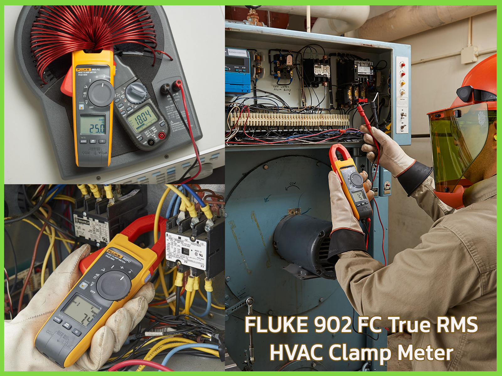 FLUKE 902 FC True RMS HVAC Clamp Meter
