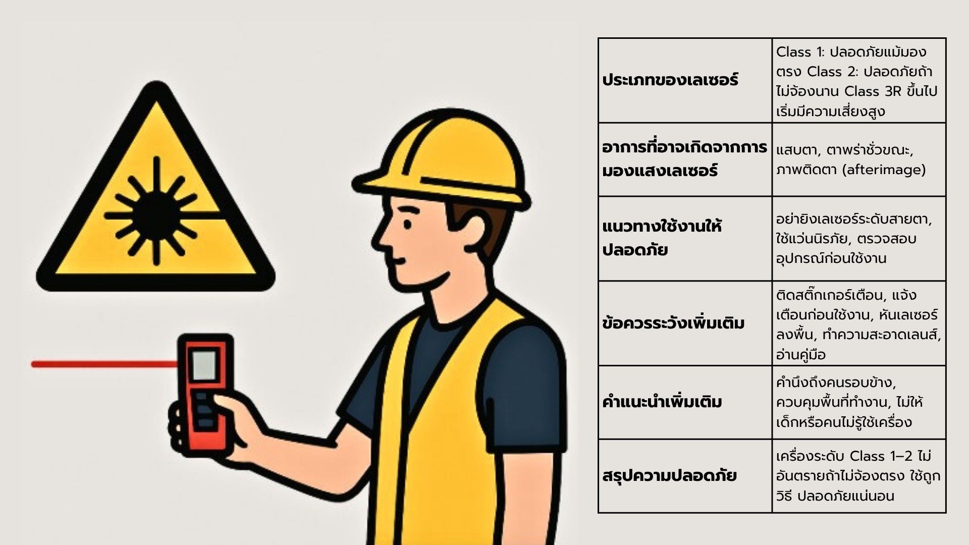 เครื่องวัดระยะเลเซอร์