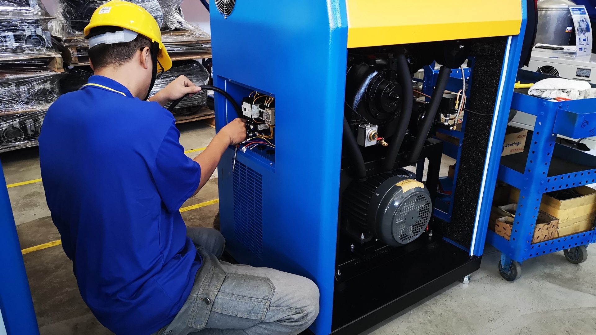 ตรวจเช็ค QC ก่อนส่งมอบ