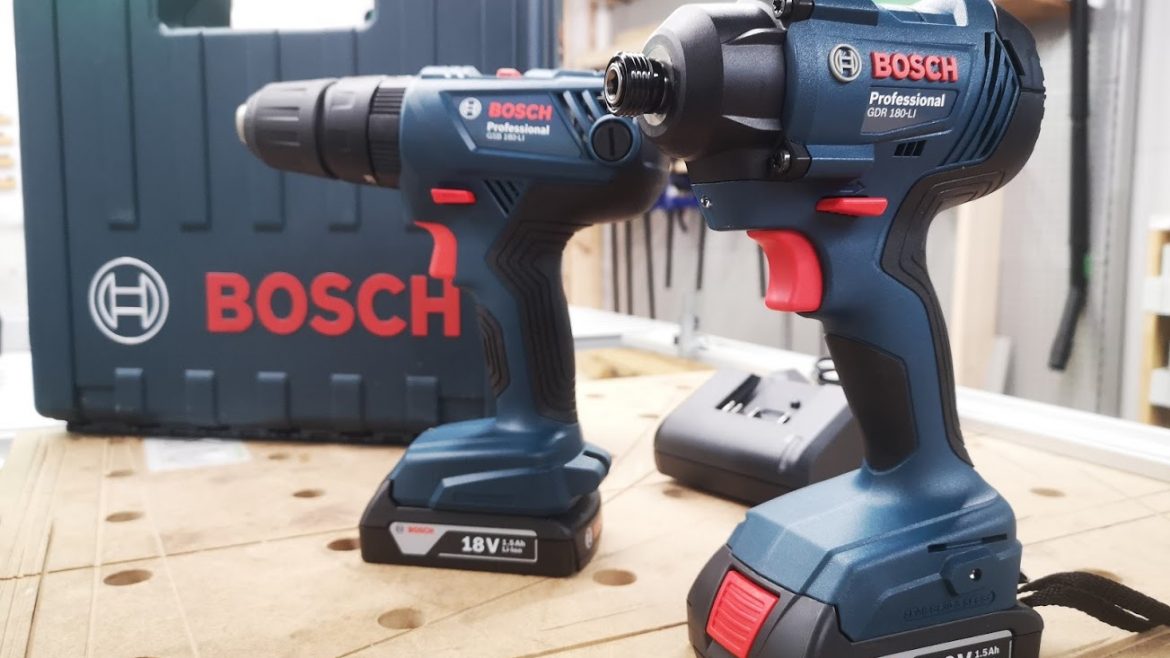REVIEW! สว่านไร้สาย BOSCH Combo SET 18V.