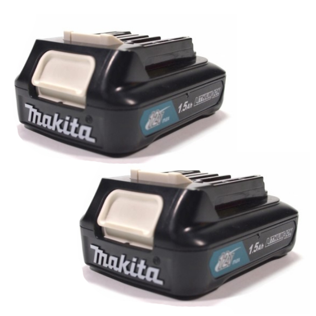 แบตเตอรี่ Makita BL1016 12V. max 1.5Ah. จำนวน 2 ก้อน