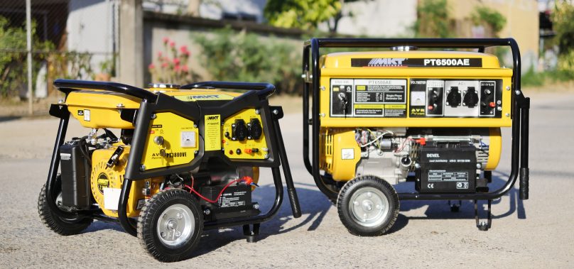 เครื่องปั่นไฟและเครื่องกำเนิดไฟฟ้า