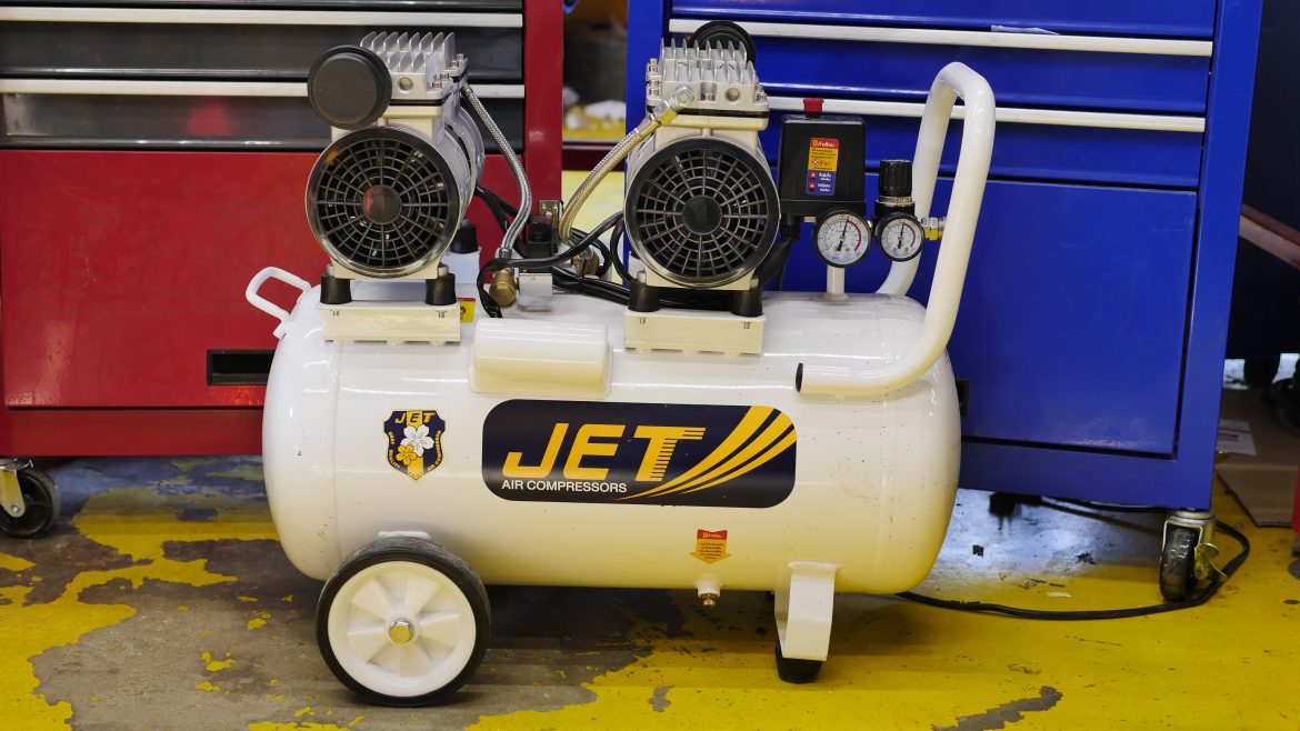 ปั๊มลม JET JTO-250 ลมรั่วโซลินอยด์ วาว์ล แก้ไขได้ง่ายในเวลาไม่กี่นาที