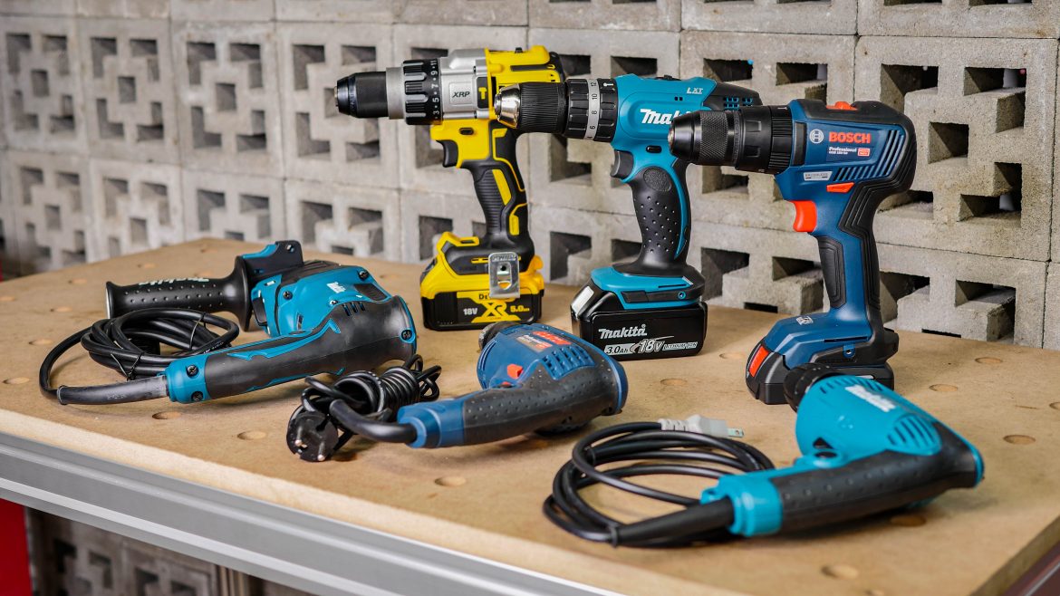 สว่านไร้สาย สว่านไฟฟ้า สว่านไขควง สว่านโรตารี่ ต่างกันยังไง?