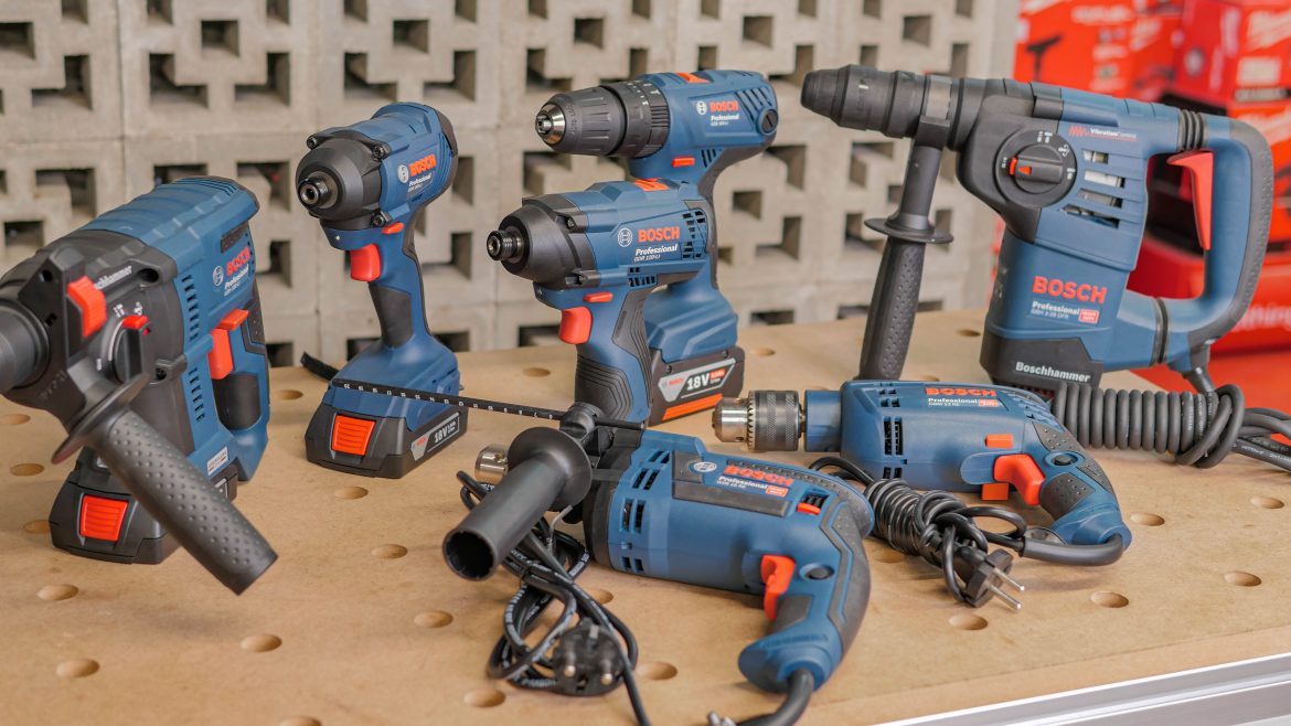 สว่าน BOSCH เครื่องมือที่ใช้งานได้ทั้งงานหนัก และงานทั่วไป!!