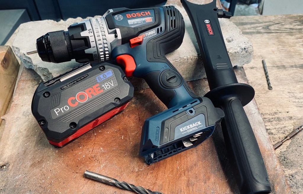 BOSCH เปิดตัวสว่านไร้สาย GSB 18V-150C แรงสุดๆและสามารถเชื่อมกับโทรศัพท์มือถือได้