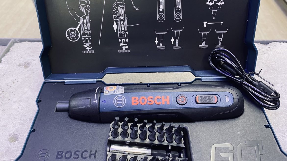 REVIEW ไขควงไร้สาย BOSCH GO
