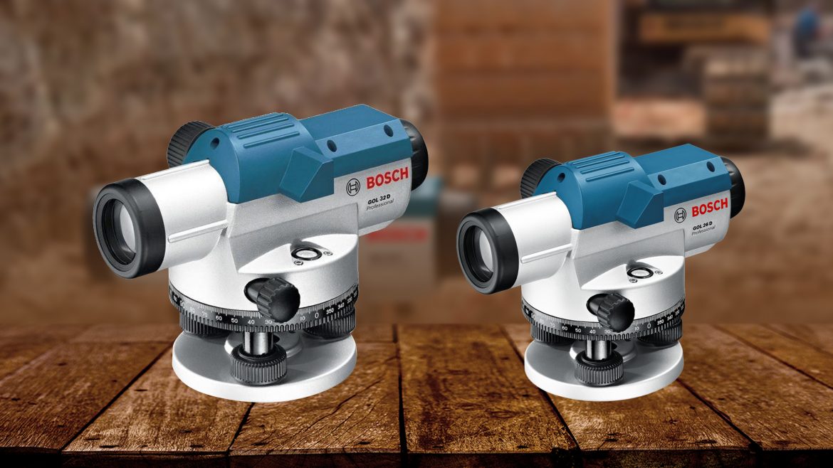 2 กล้องวัดระดับ มาตฐานจาก BOSCH ที่ต้องมีไว้