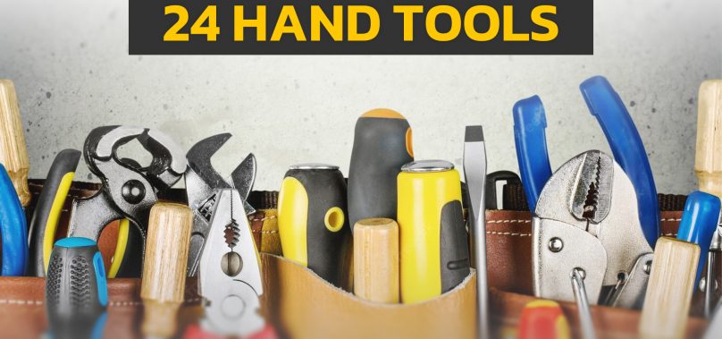 24 เครื่องมือช่าง ที่ต้องมีในโรงรถคุณ