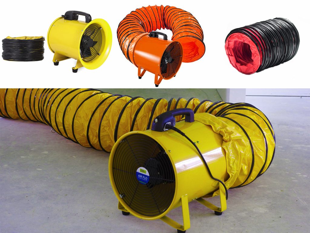 ท่อของ พัดลมดูดอากาศ