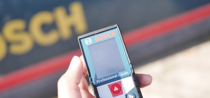 รีวิว เครื่องวัดระยะเลเซอร์ BOSCH GLM 500 ฟังก์ชันจุใจมากถึง 6 โหมด