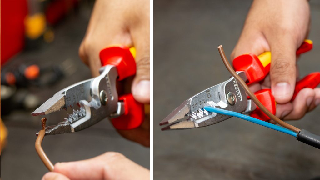 คีมตัดสายไฟ 