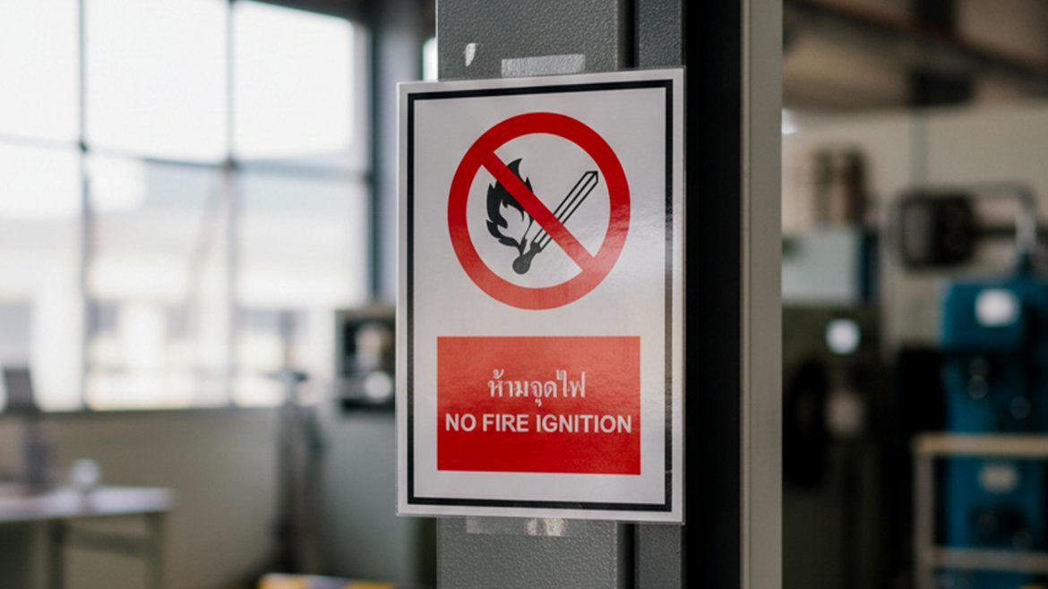 ป้ายความปลอดภัย OSHA, ISO, JIS ต่างกันอย่างไร เลือกอันไหนดี?